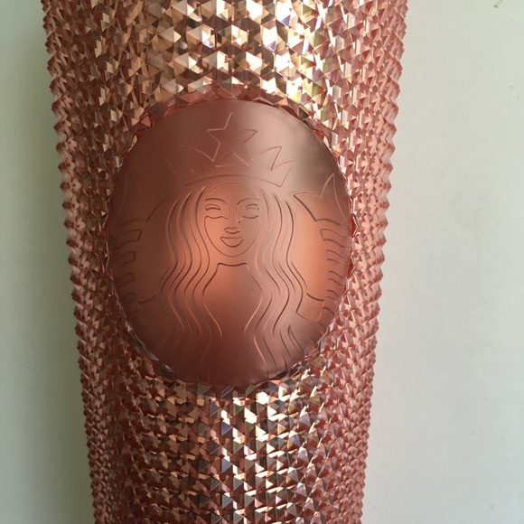 !SOLD! Starbucks rose gold 24 oz tumbler - Picture 2 of 3